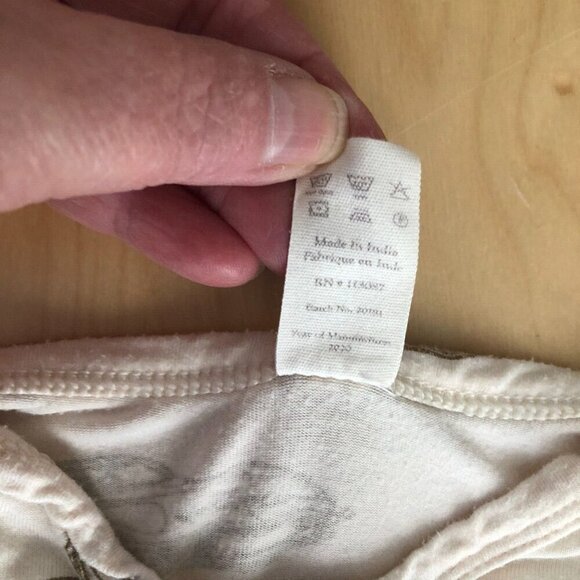 Kate Quinn Bamboo Collection Knot Sleep Gown Baby 0-3 M Months Beige Sports Cars - Picture 3 of 5